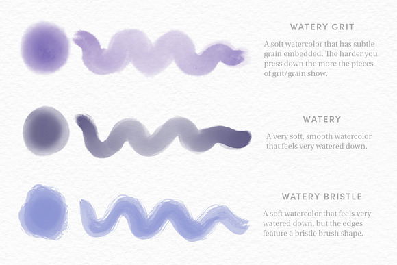 Watercolor Kit – Procreate Brushes in Add-Ons - product preview 4