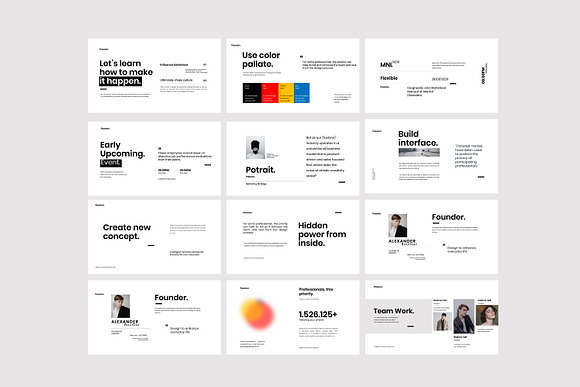 Passion - Minimal google slide in Google Slides Templates - product preview 10
