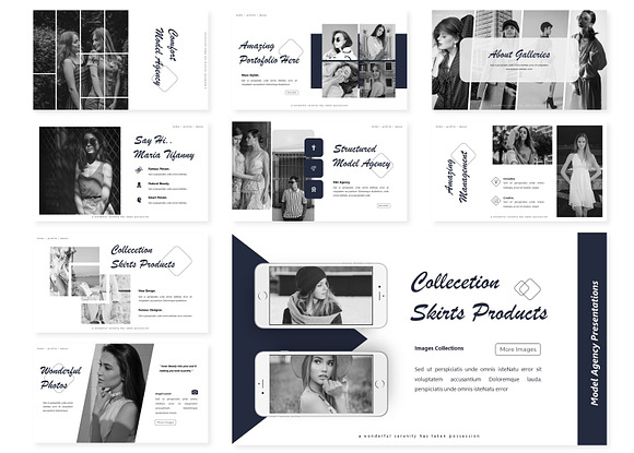 Modelsco | Keynote Template in Keynote Templates - product preview 2