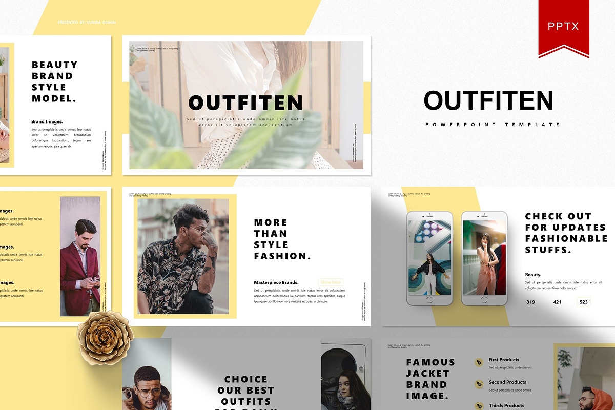 Outfiten | Powerpoint Template in PowerPoint Templates - product preview 8