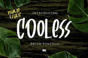 Cooless - Brush Font Duo