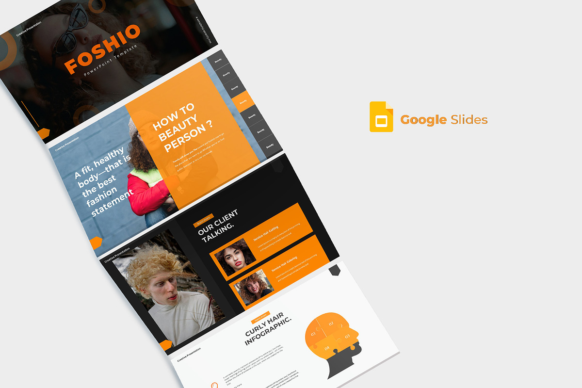 Foshio - Google Slides Template in Google Slides Templates - product preview 8