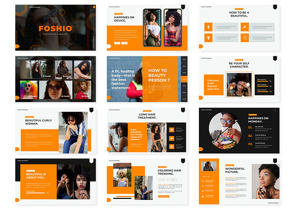 Foshio - Powerpoint Template in PowerPoint Templates - product preview 1