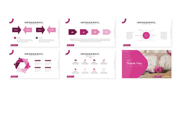 The Flowers - Powerpoint Template in PowerPoint Templates - product preview 3