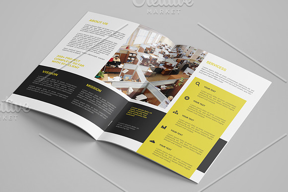 Business Bifold  Brochure V976 in Brochure Templates - product preview 1