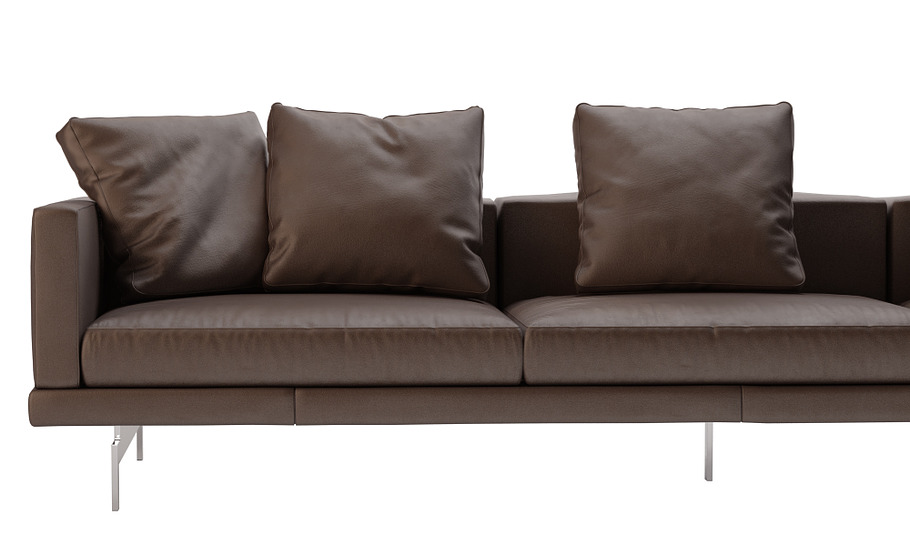 Dock Leather Sofa by B&B Italia in Furniture - product preview 4