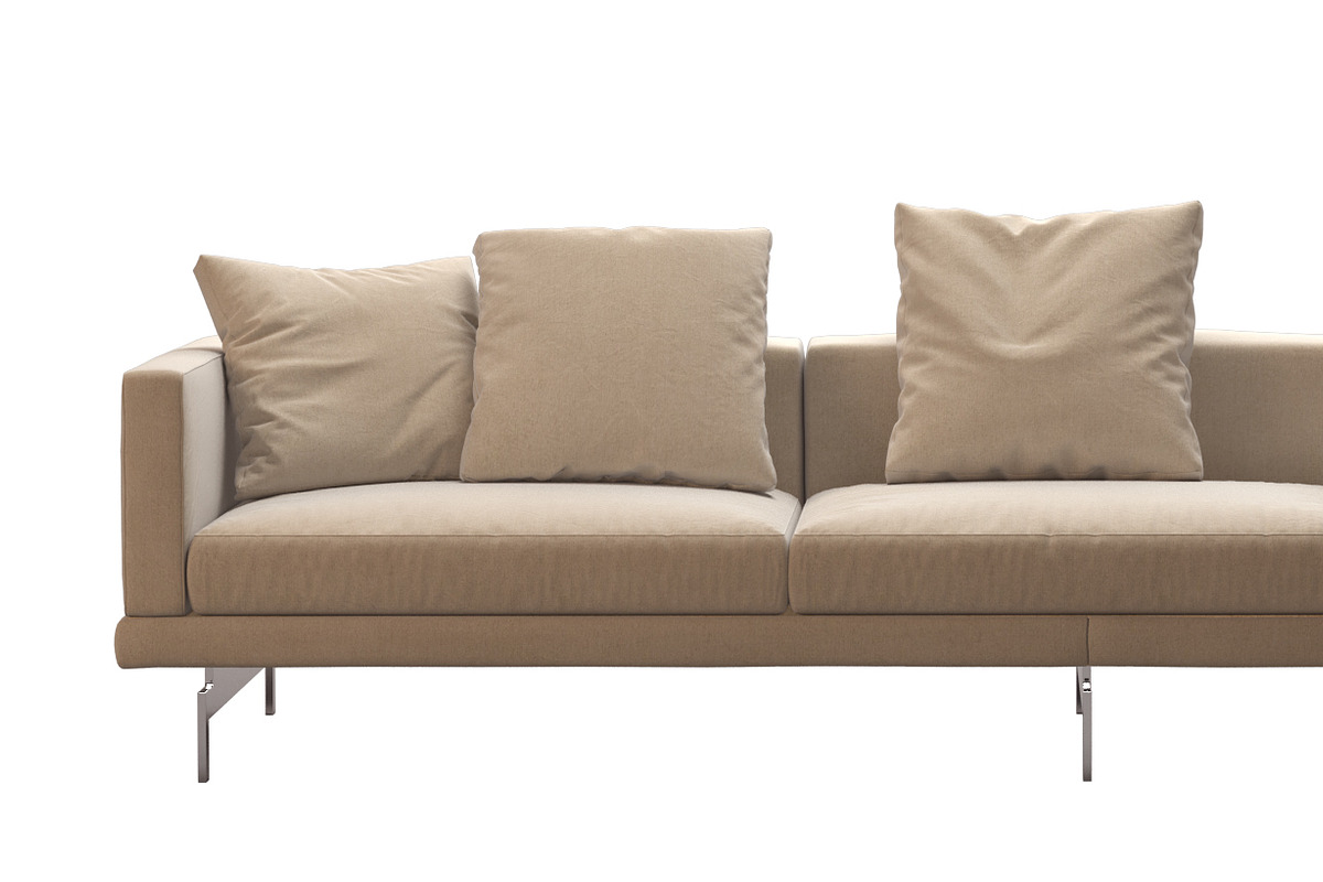 Dock Sofa by B&B Italia 295x99 in Furniture - product preview 8