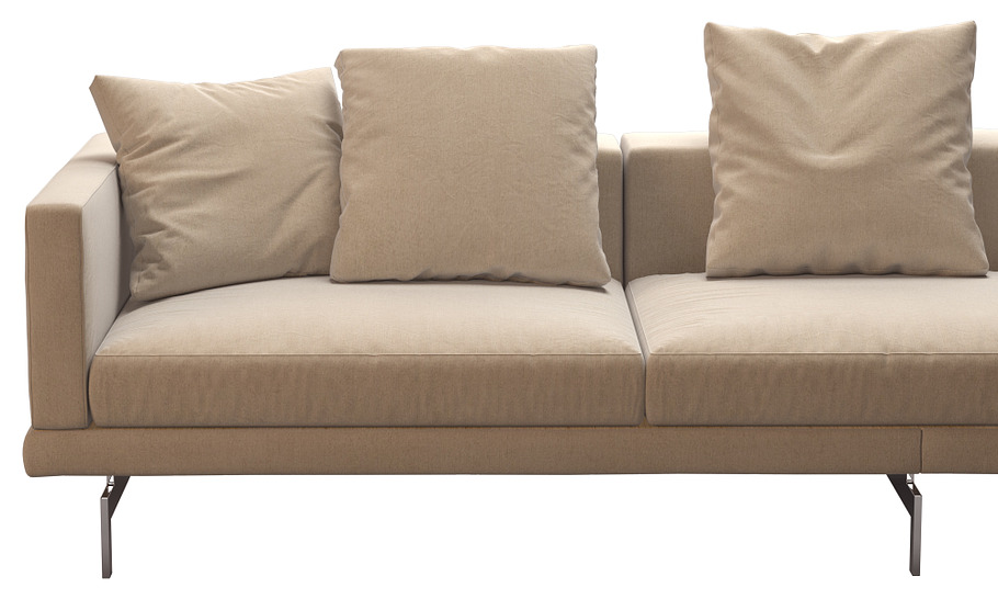Dock Sofa by B&B Italia 295x99 in Furniture - product preview 1