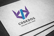 Code Dog Logo