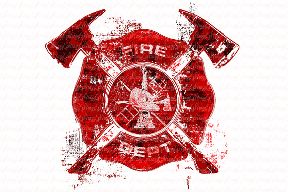 Firefighter.SVG.Cricut.Clipart in Illustrations - product preview 1