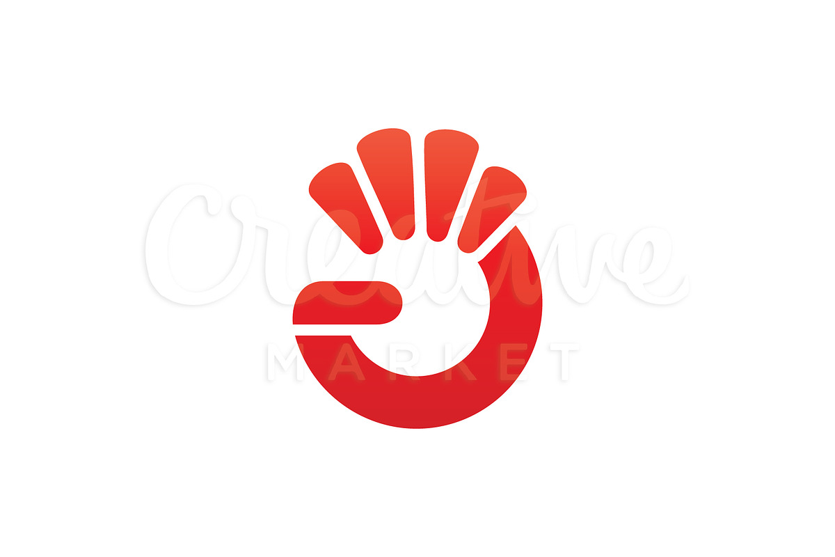 Strong Hand Logo Creative Logo Templates Creative Market