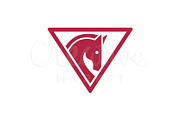 Triangle Horse Logo