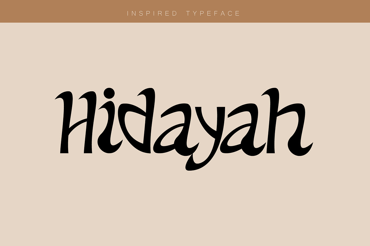 hidayah font in Display Fonts - product preview 8