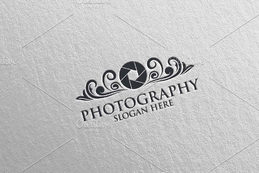 Abstract Camera Photography Logo 44 in Logo Templates - product preview 8