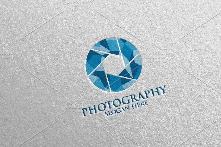 Stone Camera Photography Logo 45 in Logo Templates - product preview 8