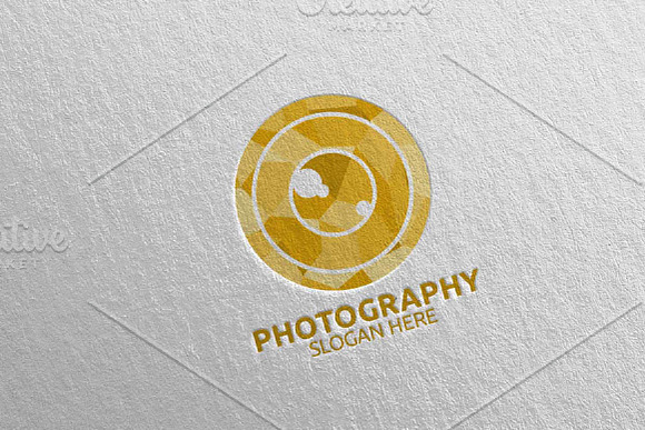 Stone Camera Photography Logo 46 in Logo Templates - product preview 2