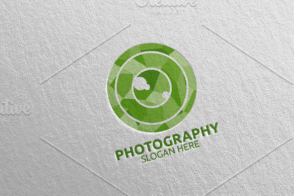Stone Camera Photography Logo 46 in Logo Templates - product preview 3