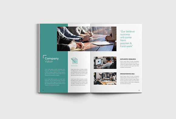 Company Profile Template in Brochure Templates - product preview 6