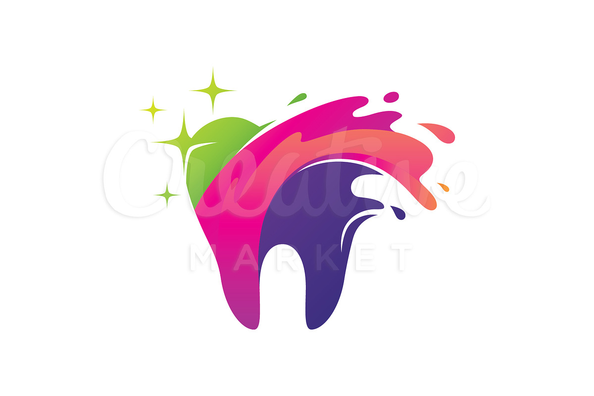 Splash Dental Logo in Logo Templates - product preview 8