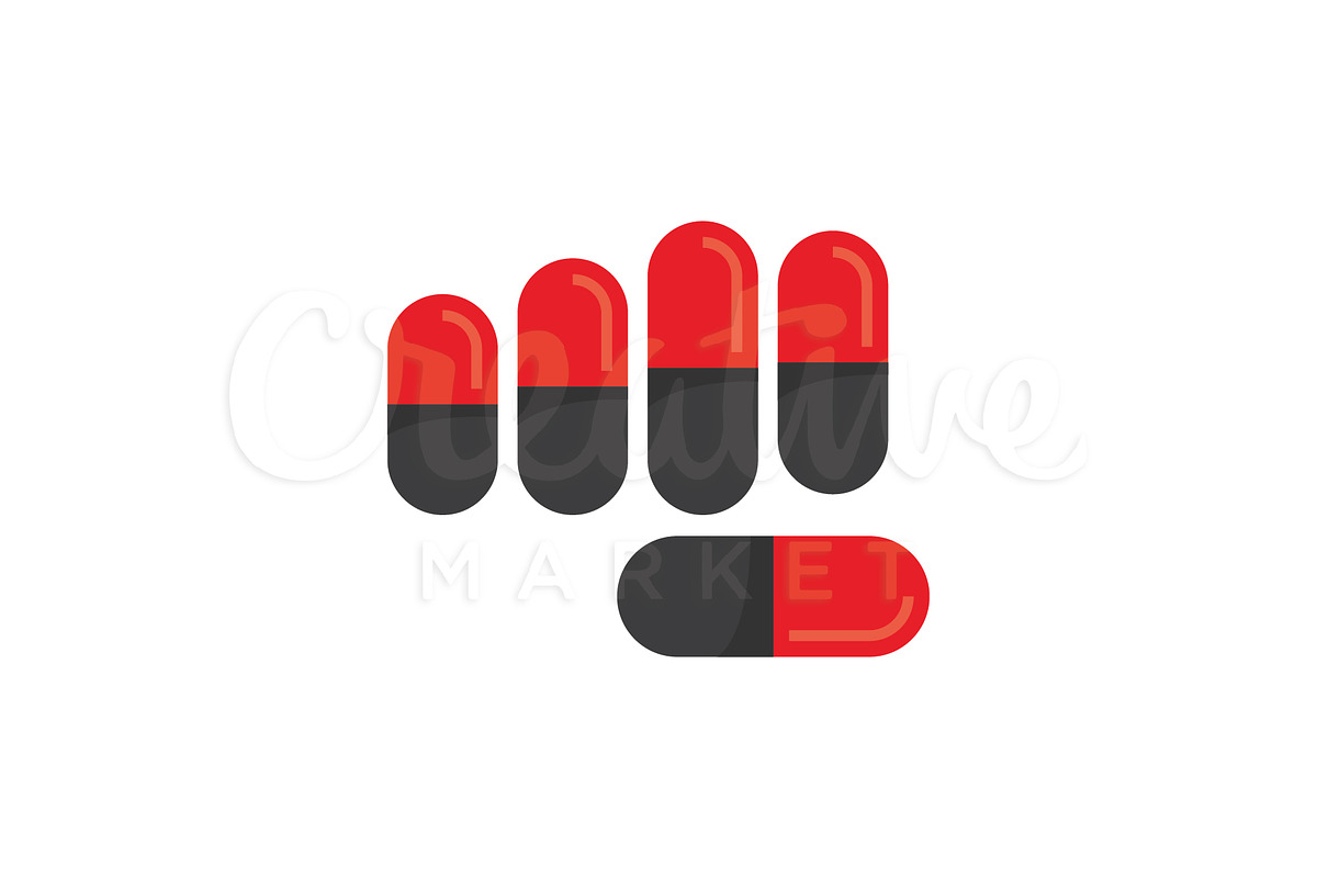 Pill Logo Creative Logo Templates Creative Market