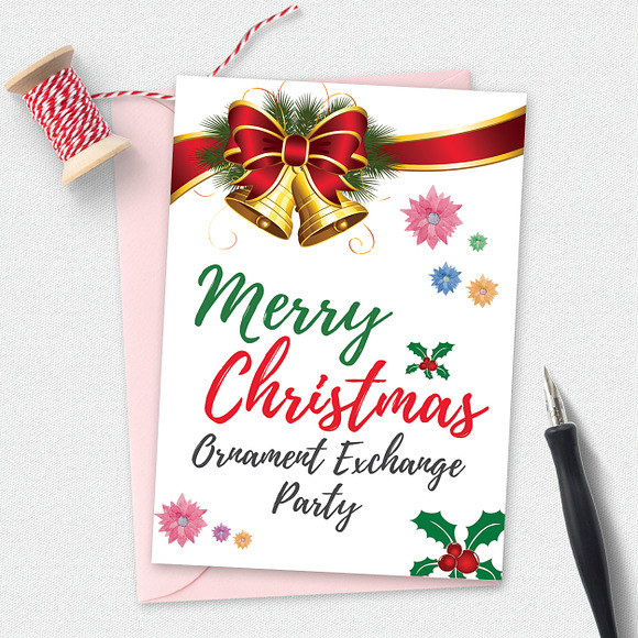 50 Christmas Cards Bundle in Card Templates - product preview 12