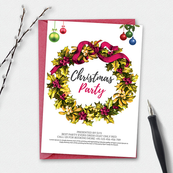 50 Christmas Cards Bundle in Card Templates - product preview 19