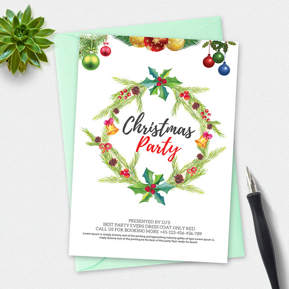 50 Christmas Cards Bundle in Card Templates - product preview 21