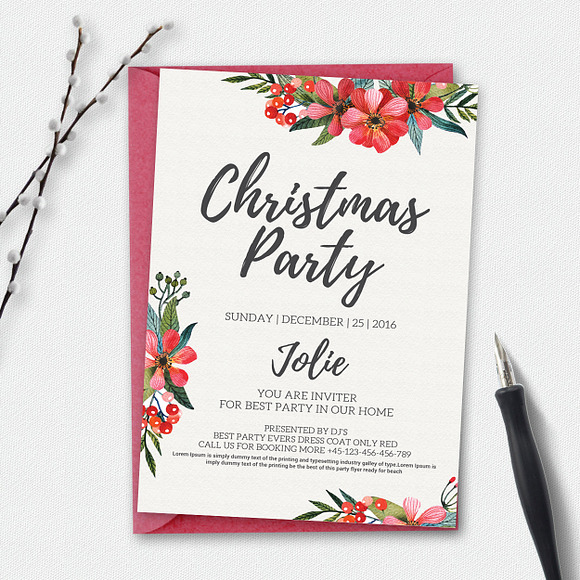 50 Christmas Cards Bundle in Card Templates - product preview 25