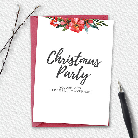 50 Christmas Cards Bundle in Card Templates - product preview 26