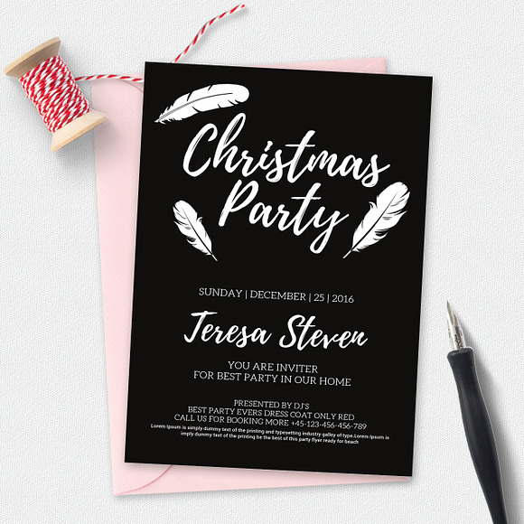 50 Christmas Cards Bundle in Card Templates - product preview 27
