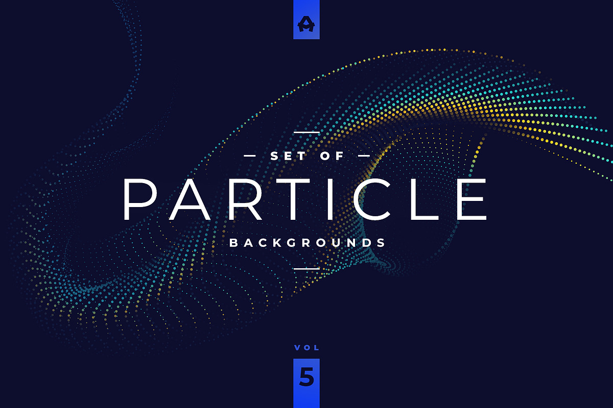 Particle backgrounds vol 5 in Web Elements - product preview 8