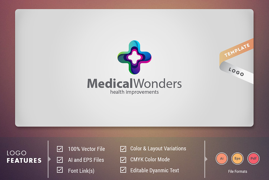 Medical Wonders - Logo Template