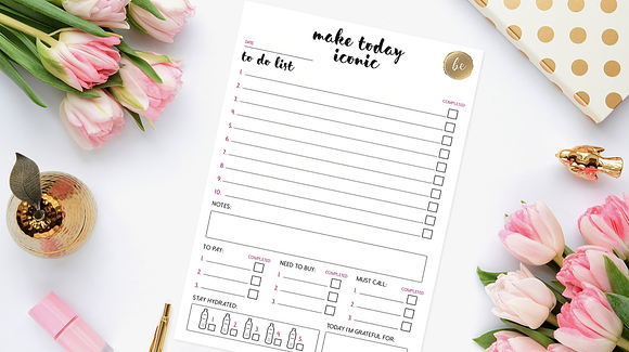2020 Goals & Yearly Planner in Stationery Templates - product preview 2