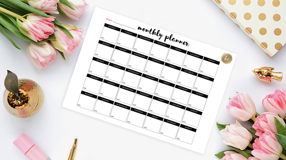 2020 Goals & Yearly Planner in Stationery Templates - product preview 3