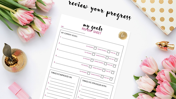 2020 Goals & Yearly Planner in Stationery Templates - product preview 5