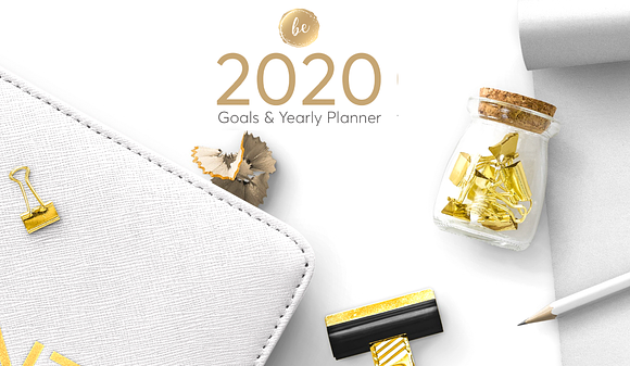 2020 Goals & Yearly Planner in Stationery Templates - product preview 10