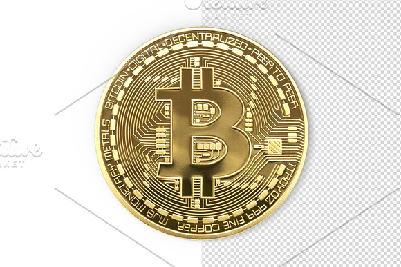 Bitcoin High Resolution 3D renders in Objects - product preview 7