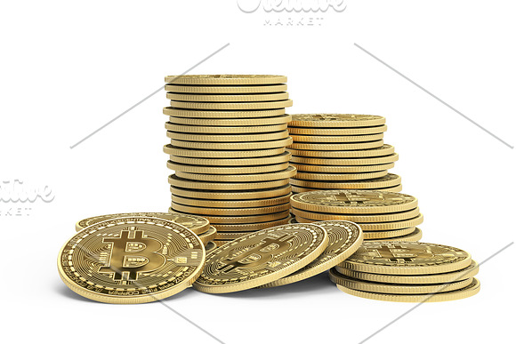 Bitcoin High Resolution 3D renders in Objects - product preview 8