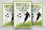 Football Match Sports Flyer Template