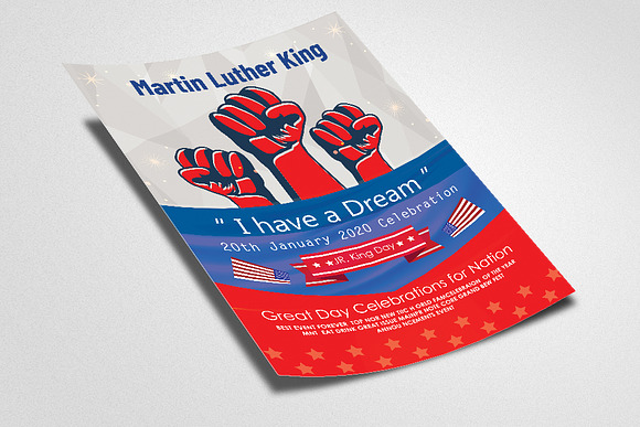 MLK Weekend Flyer Template in Flyer Templates - product preview 1