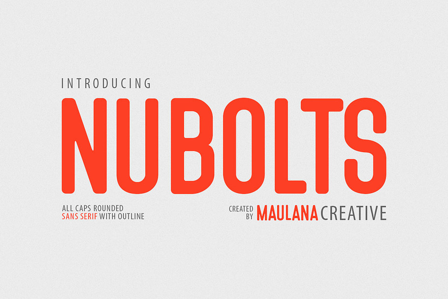 Nubolts Rounded Sans Family Font in Sans-Serif Fonts - product preview 8