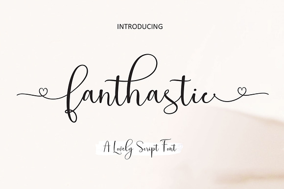 Fanthastic Script in Script Fonts - product preview 7