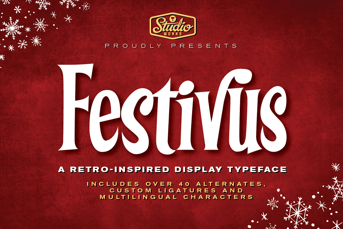 Festivus in Display Fonts - product preview 8