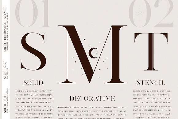 South Epic Dream Font Duo + Logos in Display Fonts - product preview 1