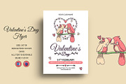 Valentines Day Party Flyer V1133