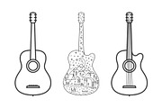 Guitar line set