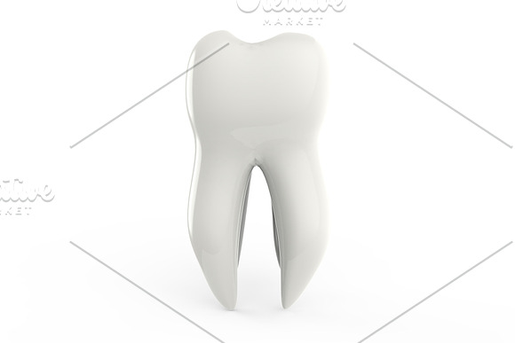 Tooth 3D renders - 6 Views in Objects - product preview 2