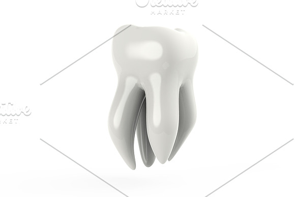 Tooth 3D renders - 6 Views in Objects - product preview 5