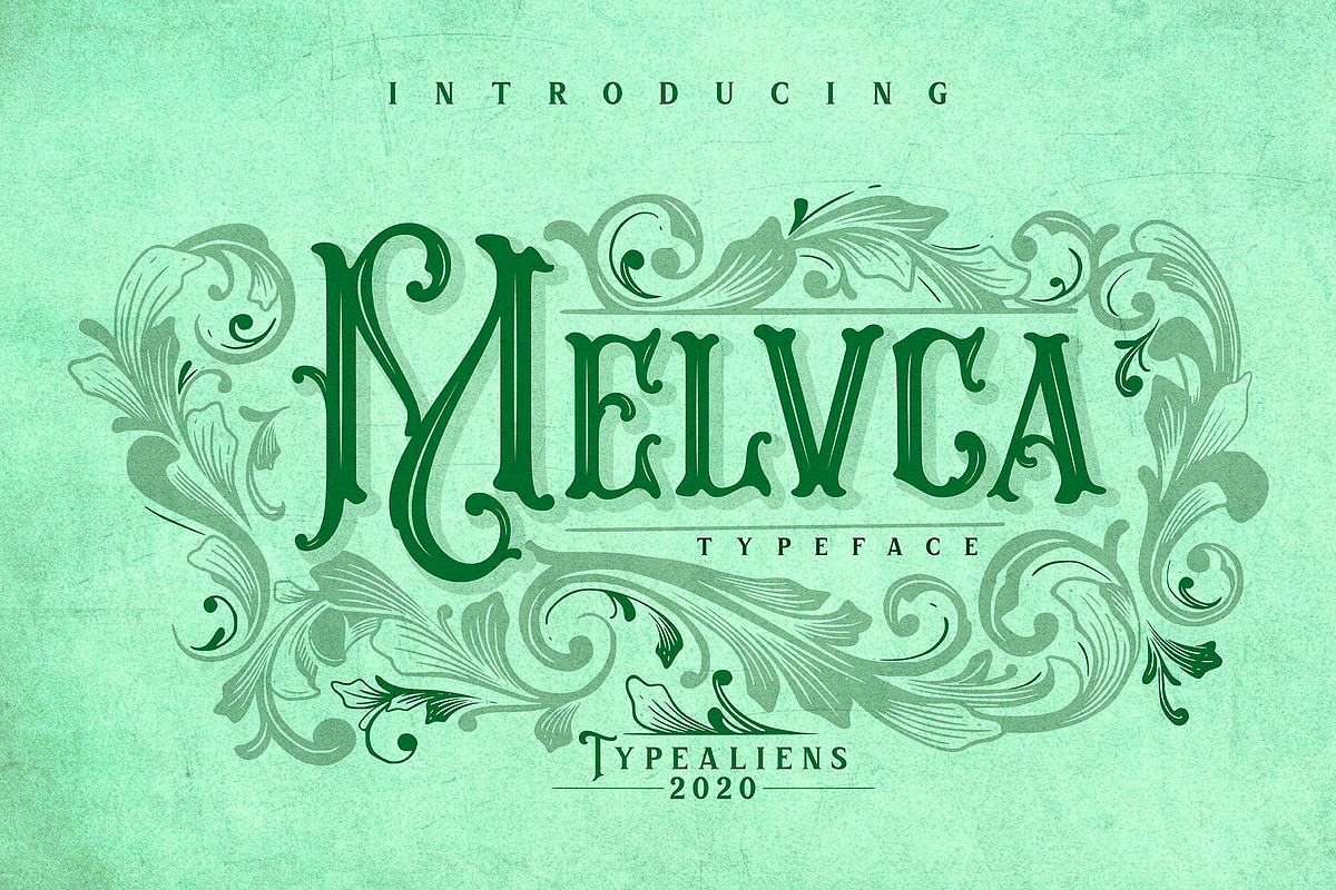Melvca in Display Fonts - product preview 8