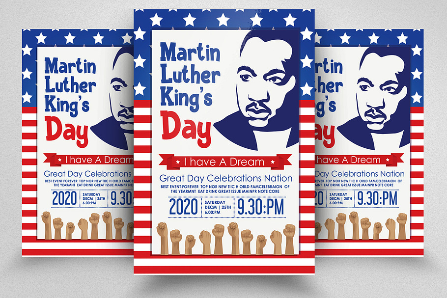 Martin Luther King Day Flyer
